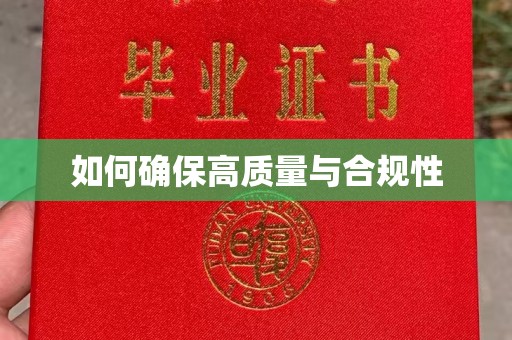 临沧如何确保高质量与合规性