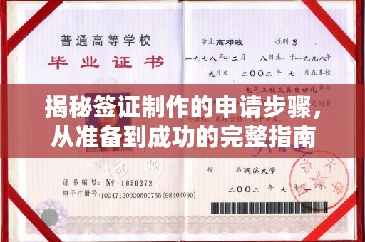 临沧揭秘签证制作的申请步骤，从准备到成功的完整指南