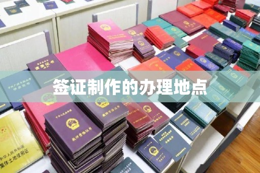 临沧签证制作的办理地点