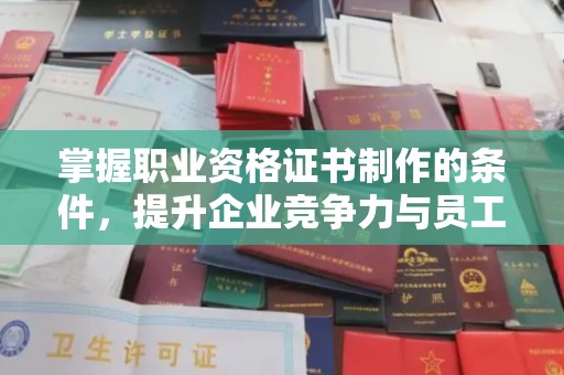 临沧掌握职业资格证书制作的条件，提升企业竞争力与员工专业素养