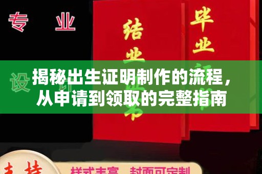 临沧揭秘出生证明制作的流程，从申请到领取的完整指南