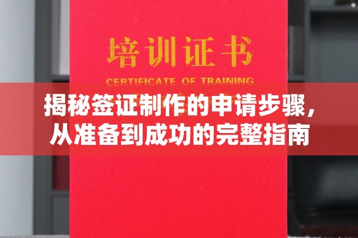 临沧揭秘签证制作的申请步骤，从准备到成功的完整指南