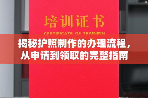 临沧揭秘护照制作的办理流程，从申请到领取的完整指南