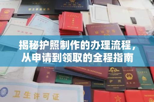 临沧揭秘护照制作的办理流程，从申请到领取的全程指南