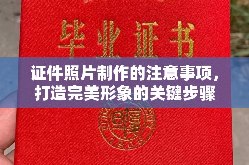 临沧证件照片制作的注意事项，打造完美形象的关键步骤