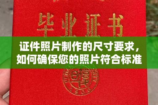 临沧证件照片制作的尺寸要求，如何确保您的照片符合标准？